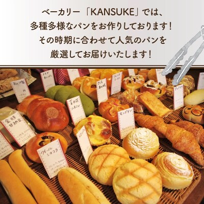 ＜定期便12回＞キタノカオリのフルコースお試しパンセット (計10個) 1セット[ベーカリーカンスケ