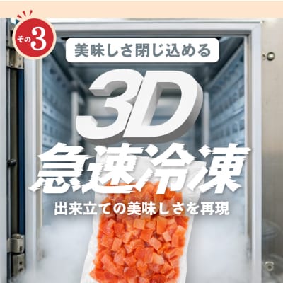 角切りサーモンの漬け 600g【a163-048】