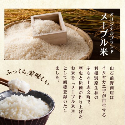 令和8年産 上志文産メープル米「ななつぼし」5kg【a121-036】