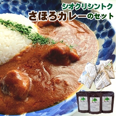 【シオクリシントク】さほろカレーのセット N-2502