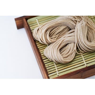 ワカハラ農場でおいしく育ったぼたんそば《太麺》20束 L-5002