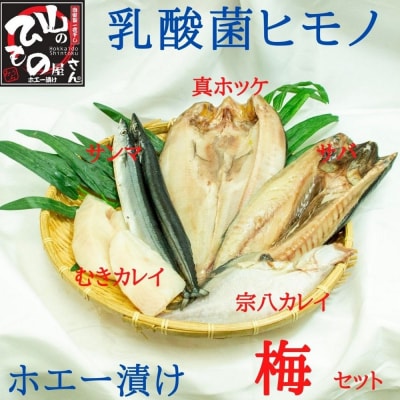 山のひものホエー漬け 梅セット H-1303