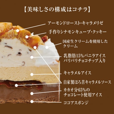 アイスケーキ キャラメルショコラ4号_0105-001-S06
