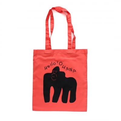 動物デザインのトートバッグ(コーラル)_0132-002-S07-2