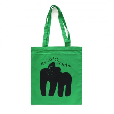 動物デザインのトートバッグ(グリーン)_0132-002-S07-4