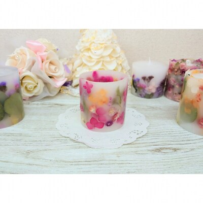 新宿フラワークラフト体験工房 LEDライト専用ボタニカルランタン作り_0146-001-S07