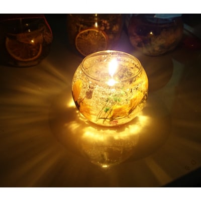 新宿フラワークラフト体験工房 ボタニカルジェルキャンドルホルダー作り_0146-010-S07