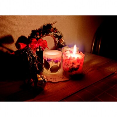 新宿フラワークラフト体験工房 ふわっと香るボタニカルキャンドル作り_0146-009-S07