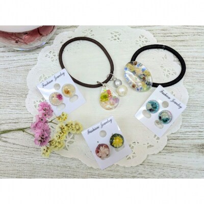 新宿フラワークラフト体験工房 レジンアクセサリー作り_0146-012-S07