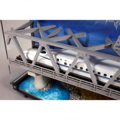 鉄道模型 走る情景(ジオラマ)シリーズ《N700S新幹線「のぞみ」》_0055-018-S07