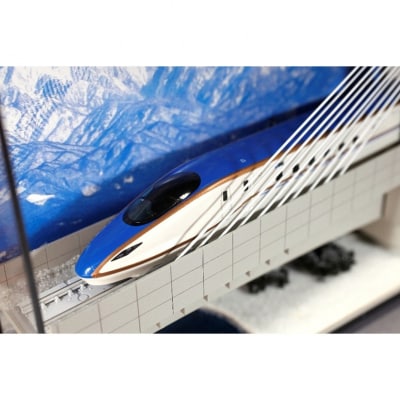 鉄道模型 走る情景(ジオラマ)シリーズ《E7系新幹線「かがやき」》_0055-020-S07