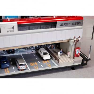 鉄道模型 走る情景(ジオラマ)シリーズ《E259系成田エクスプレス》_0055-019-S07