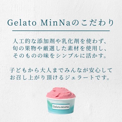 elato MinNa からだにやさしいご褒美ジェラート 6個セット_0181-001-S07
