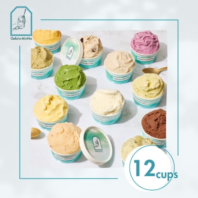 Gelato MinNa からだにやさしいご褒美ジェラート 12個セット_0181-003-S07