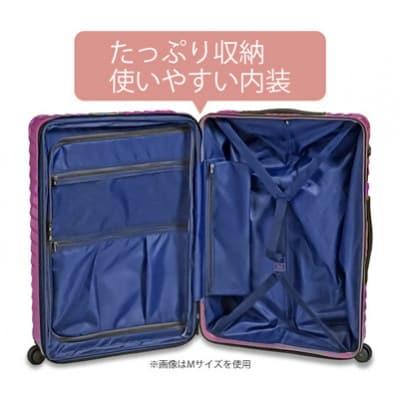 TOMAXライトキャリー　スーツケース　中型ゴールド　3.9kg
