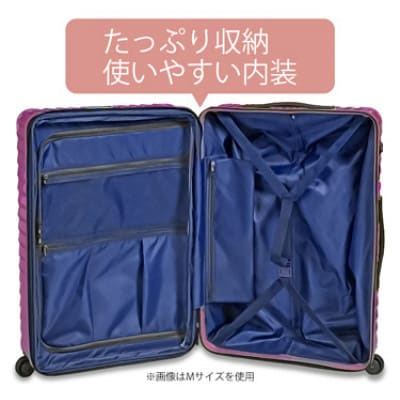 TOMAXライトキャリー　スーツケース　大型ブルー　4.7kg