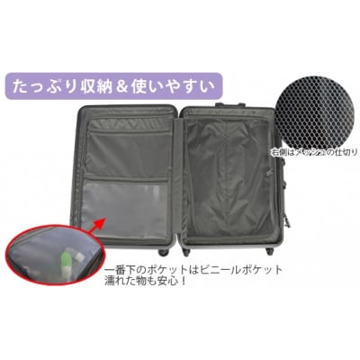 PRIMAXII ハードキャリー　スーツケース　中型 5.0kg【カラー】ブラック
