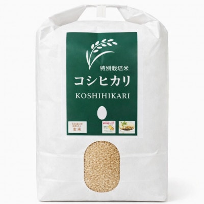 茨城県特別栽培コシヒカリネオニコフリー玄米計5kg(04-30)