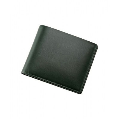 キプリス本革製カード札入れ　カラー:グリーン　【kt026-007-3】