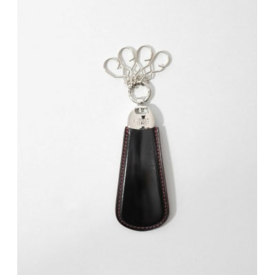 キプリス　シューホーンキーホルダー　カラー:ブラックxレッド　【kt026-010-1】