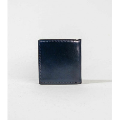 キプリス　ボックス小銭入れ　カラー:ネイビーxダークブラウン　【kt026-011-3】