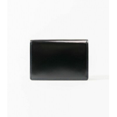 キプリス　通しマチ名刺入れ　カラー:ブラックxネイビー　【kt026-013-2】