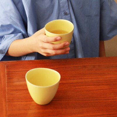 ポトペリー Vag　ペアフリーカップ　カラー:YELLOW　【kt032-015-2】