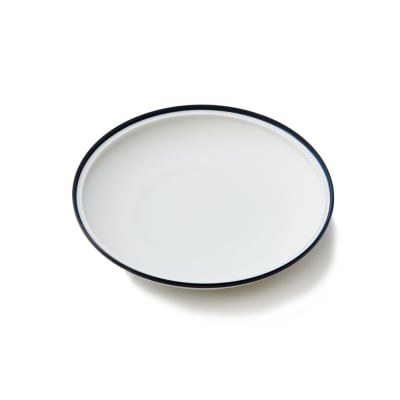 ポトペリー　フロスト　ペアパスタプレート　カラー:WHITE　【kt032-043-1】