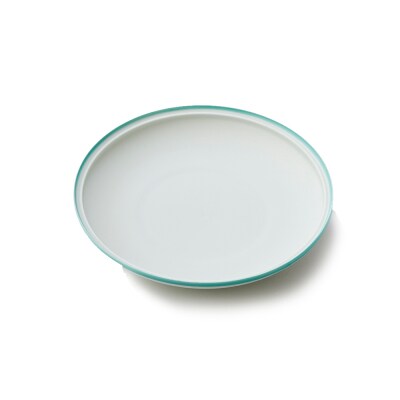 ポトペリー　フロスト　ペアパスタプレート　　カラー:GREEN　【kt032-043-2】