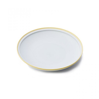 ポトペリー　フロスト　ペアパスタプレート　　カラー:GRAY　【kt032-043-4】