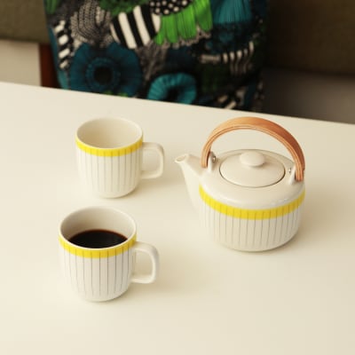 ポトペリーCirkusティーセット　カラー:Curtain(Yellow【kt032-053-3】