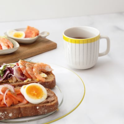 ポトペリーCirkusティーセット　カラー:Curtain(Yellow【kt032-053-3】