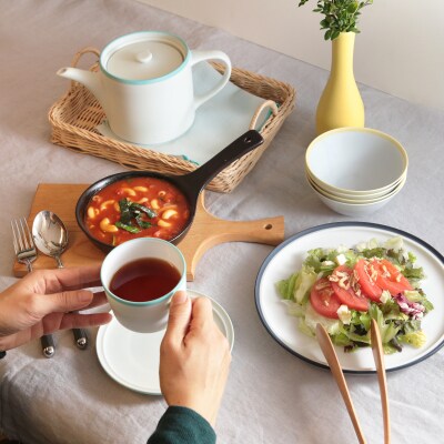 ポトペリー Frost ティーセット　カラー:グリーン　【kt032-055-2】