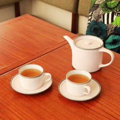 ポトペリー Frost ティーセット　カラー:ピンク　【kt032-055-3】