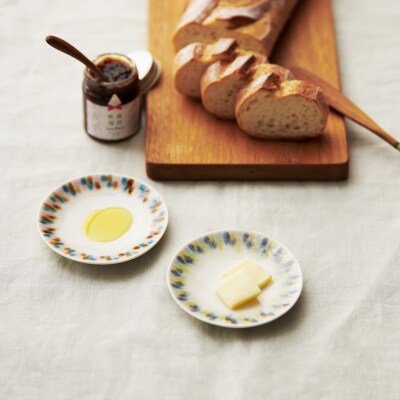 テシオ　霞 豆皿　2枚組【kt032-011】