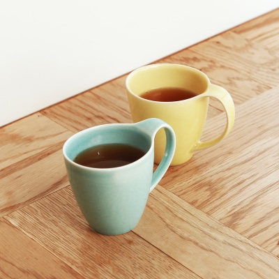 ポトペリー Vagペアマグカップ(Yellow×Green)　【kt032-030】