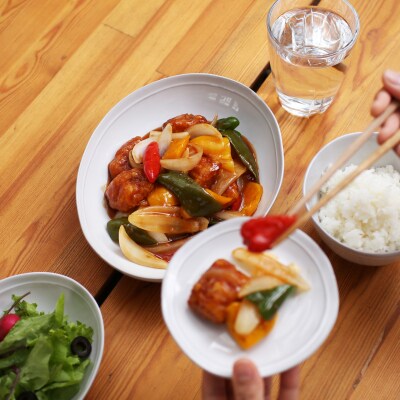 ポトペリー　Mulet ペアラインオーバルボウル　【kt032-037】