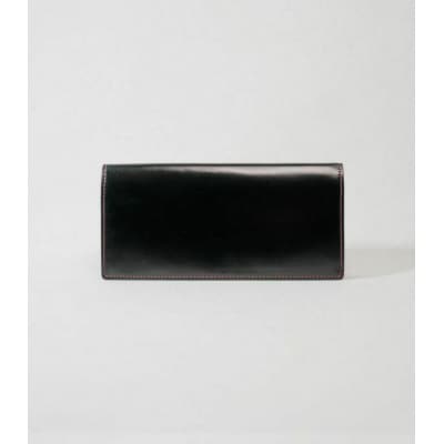 キプリスファスナー付きササマチ長財布カラー:ブラックxレッド【kt026-015-1】