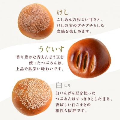 木村屋総本店 酒種あんぱん 五色(10個入)【kt047-001】