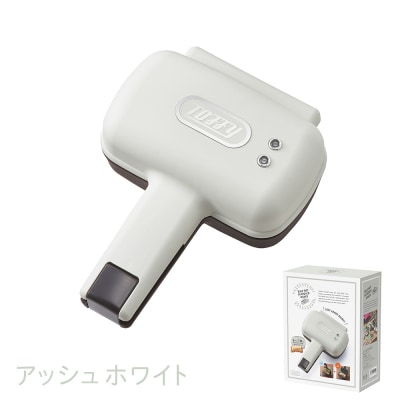 Toffy ハーフホットサンドメーカーK-HS3 カラー:アッシュホワイト【kt072-006-2】