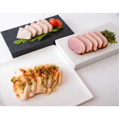 藤屋　お肉惣菜3種バラエティーセット(鶏の西京漬ver.)　【kt022-004】