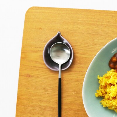 テシオ　豆皿セット　4枚組(無花果・紫) 【kt032-061】