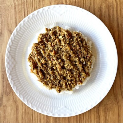 ポークビンダルー・キーマ|お肉を贅沢に使用した本格スパイス【1人前×4+1袋】【kt088-008】