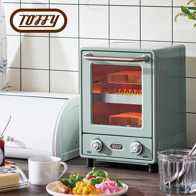Toffy　オーブントースターK-TS4 カラー:ペールアクア【kt072-010-1】