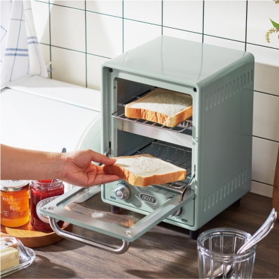 Toffy　オーブントースターK-TS4 カラー:ペールアクア【kt072-010-1】