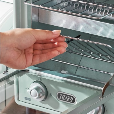 Toffy　オーブントースターK-TS4 カラー:ペールアクア【kt072-010-1】