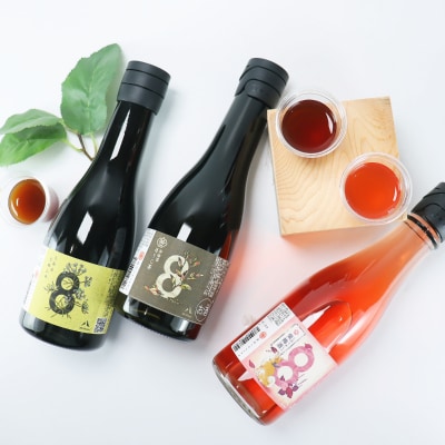 「深川リキュルラボ」クラフト梅酒お試しセット300m×3本 【kt043-006】