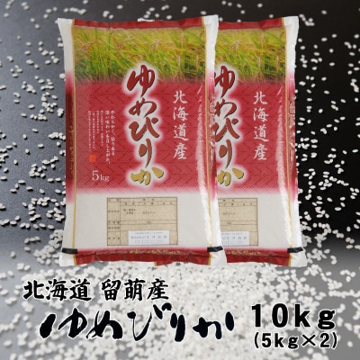 【令和7年産】北海道留萌産ゆめぴりか　10kg(5kg×2袋)