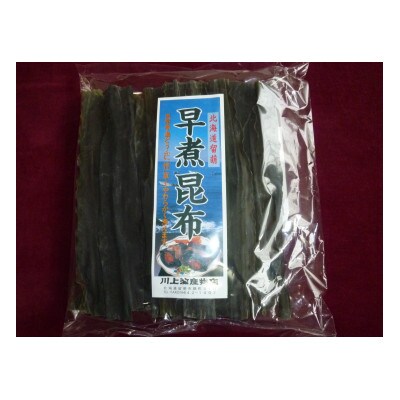 北海道産昆布2種(りしり昆布・早煮昆布)と、かん鱈セット