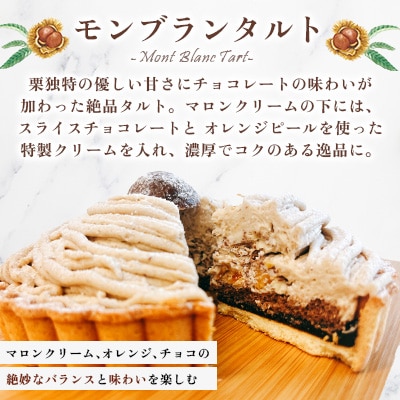 【タルト2種セット】ベリーベリータルト&モンブランタルト(広川町)